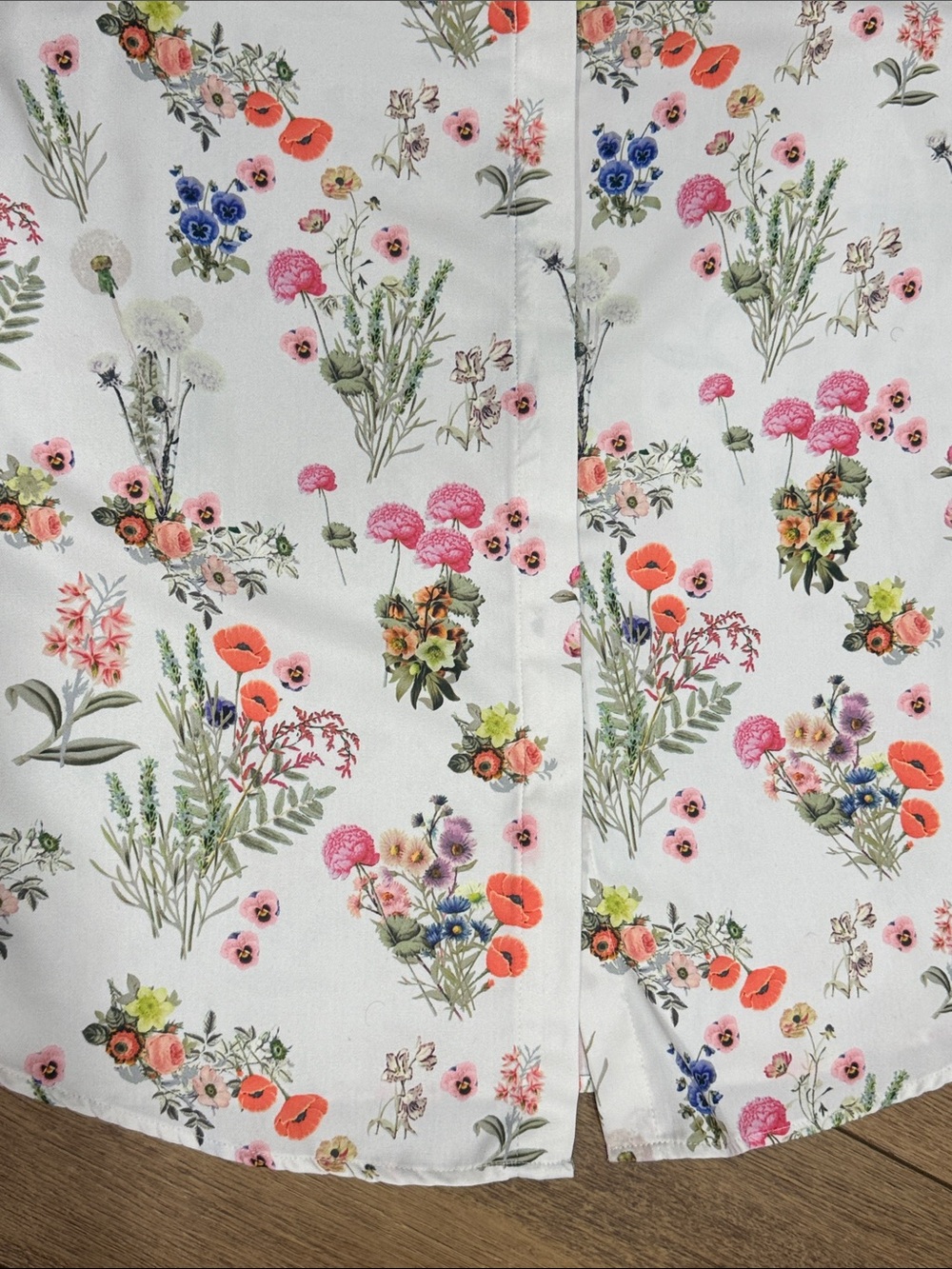 DALIA  Woman’s White Floral Sleeveless Camisole Top. Size XL - Picture 4 of 9